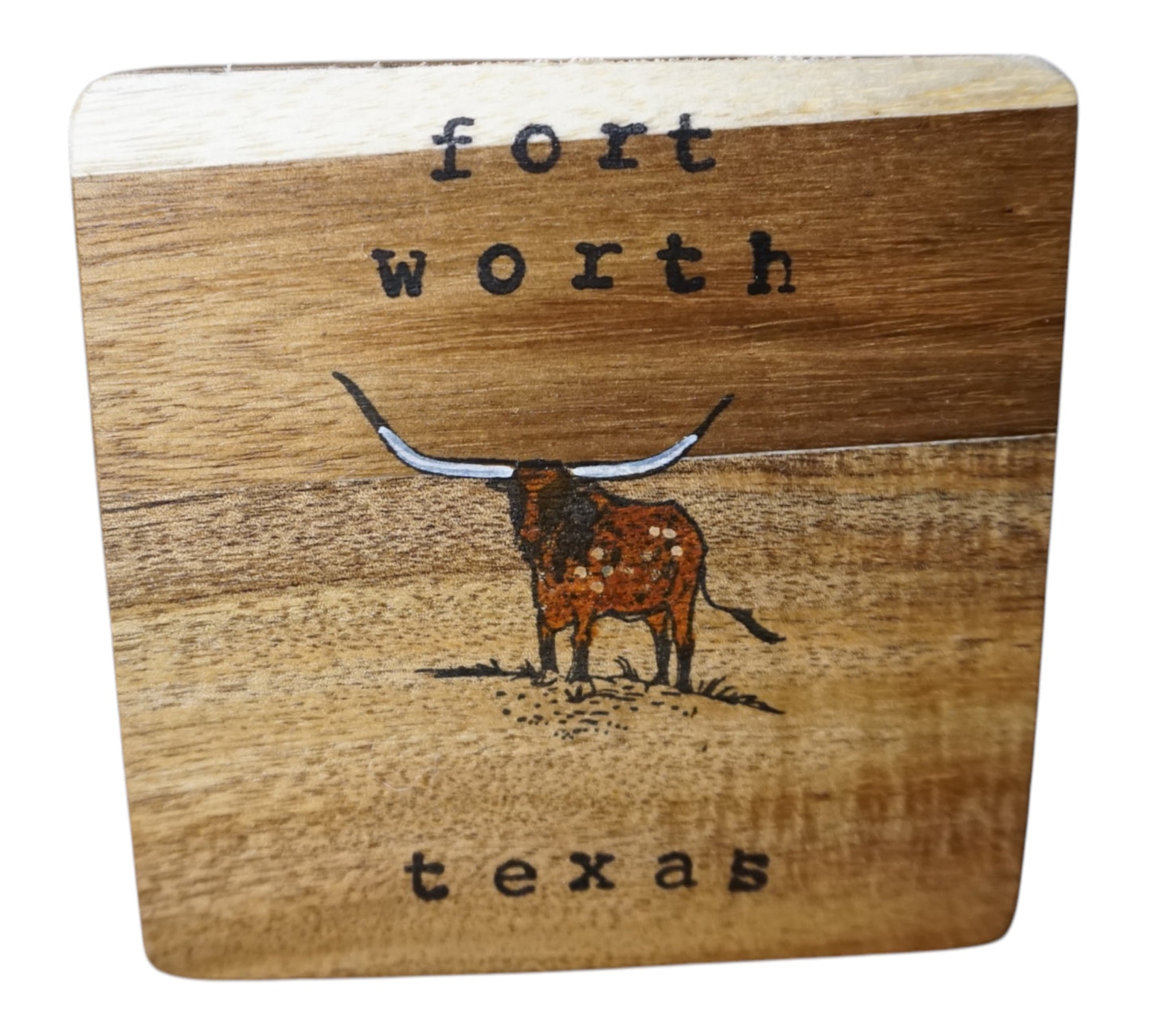 Hand Stamped & Painted Coasters